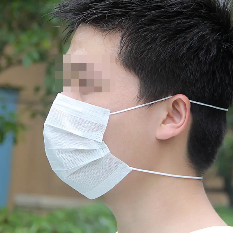 Head-mounted flat mask machine