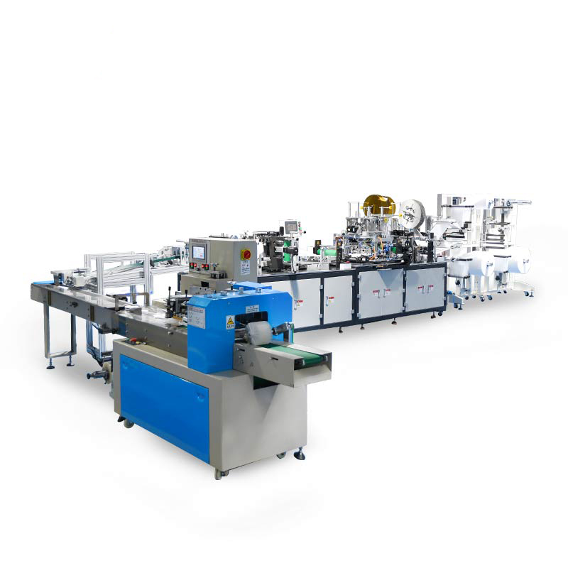 Ultra High Speed Folding Mask Machine In-line Packaging Machine