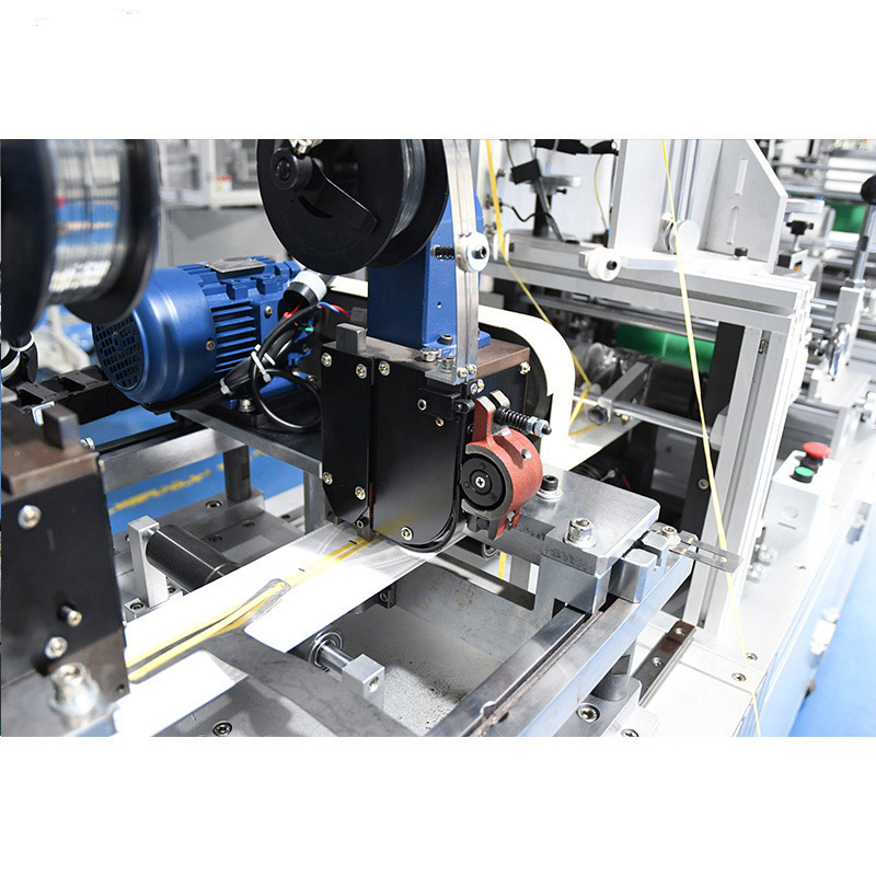 Automatic High Speed Head Mounted Automatic Fish Shaped Nailing Mask Machine