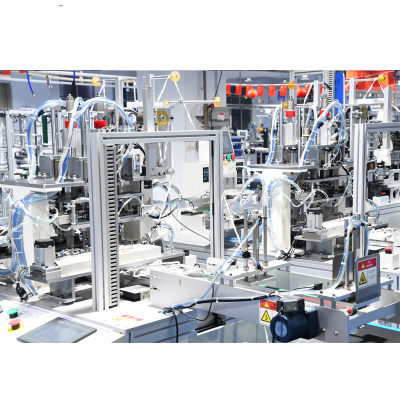 Automatic Fish Shaped Head Hanging 1+2 Inspection And Packaging Production Line