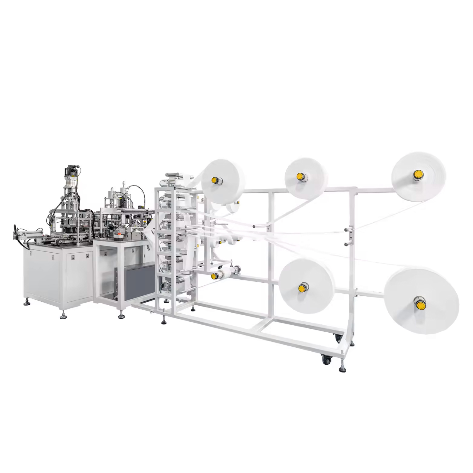 P100 buckle cotton filer machine